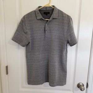 Elegant Gray Polo Shirt by Unknown Brand